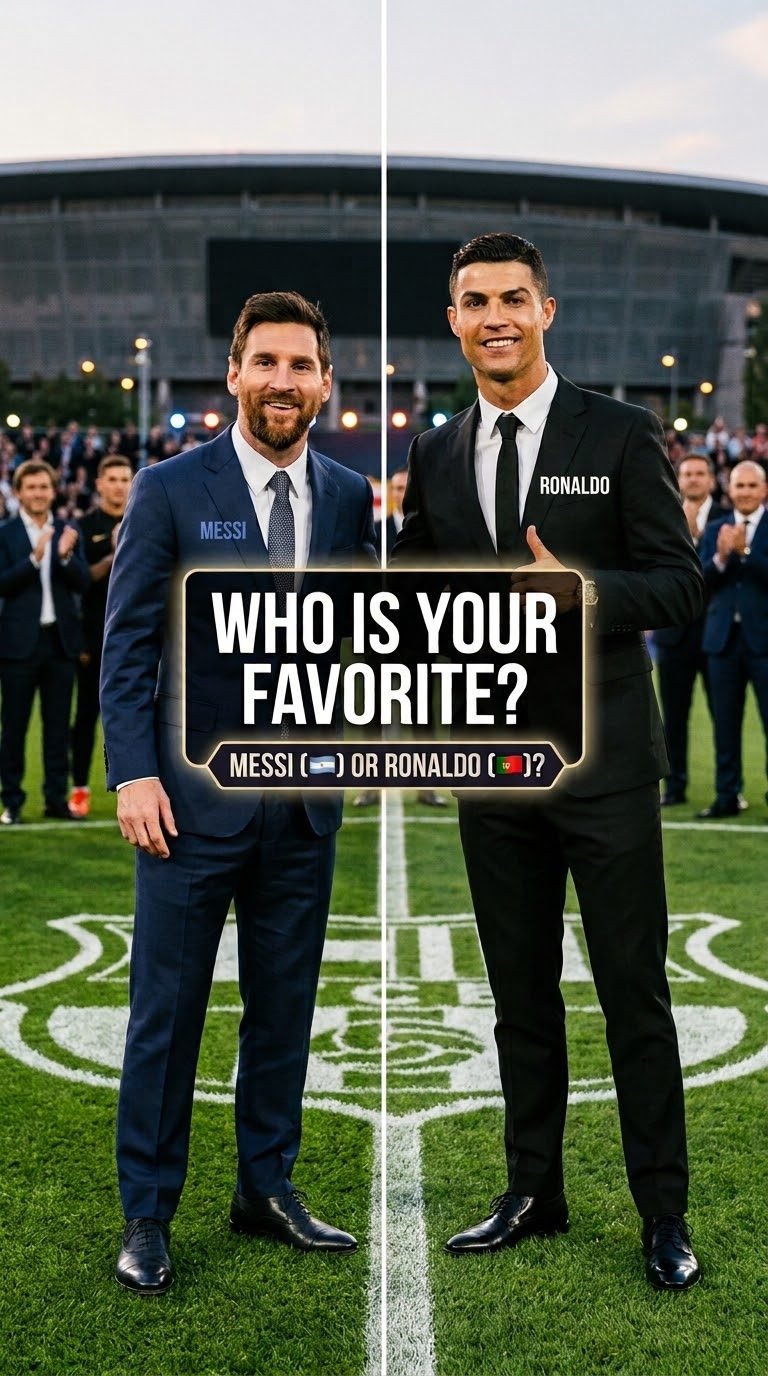 Messi or Ronaldo - who is your favorite?